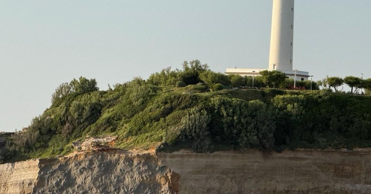 Diver killed and another missing after cliffs collapse caused massive wave