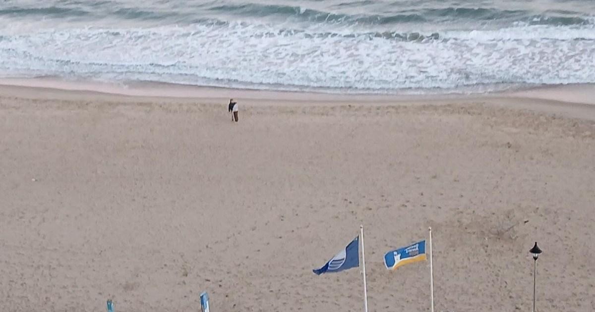 Mother ‘swimming with her son’ dies after being pulled from sea