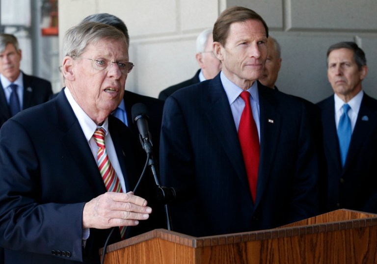 Sens. Johnny Isakson, R-Ga., and Richard Blumenthal, D-Conn., introduced their VA reform bill on Thursday, which confirmed for many suspicions of weak discipline measures. (AP Photo)