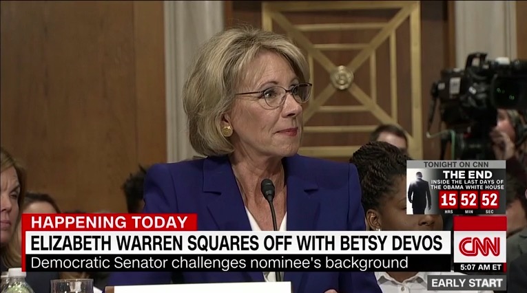 When DeVos Called Out ‘False News’