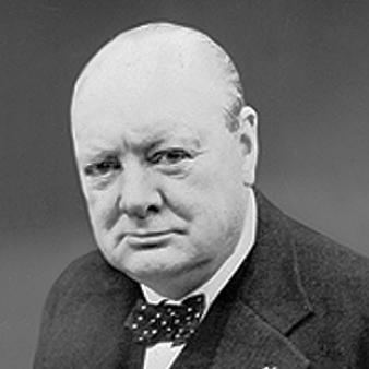 Churchill on V-E Day