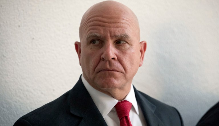 National security adviser H.R. McMaster said Tuesday that he has no intention of leaving the White House, despite reports otherwise.