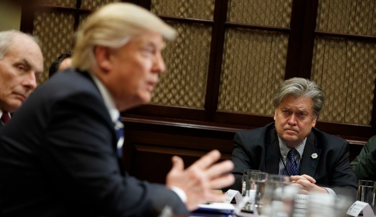 In the wake of this year's Golden Globes, former White House chief strategist Steve Bannon, reportedly said, 