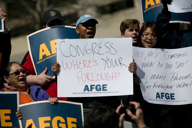 A new report from the nonpartisan Congressional Budget Office confirms that federal government bureaucrats are compensated more generously than average Americans in the private sector, the people who actually fund government. (Andrew Harrer/Bloomberg)