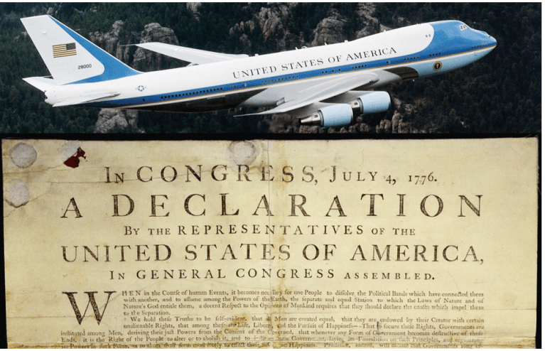 Air Force One is already an American symbol, Trump shouldn’t change it