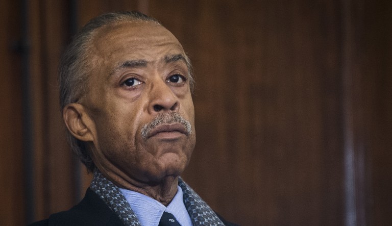 Reverend Al Sharpton attends the Senate Judiciary Committee confirmation hearing of Senator Jeff Sessions, a Republican from Alabama, not pictured, in Washington, D.C., U.S., on Tuesday, Jan. 10, 2017.