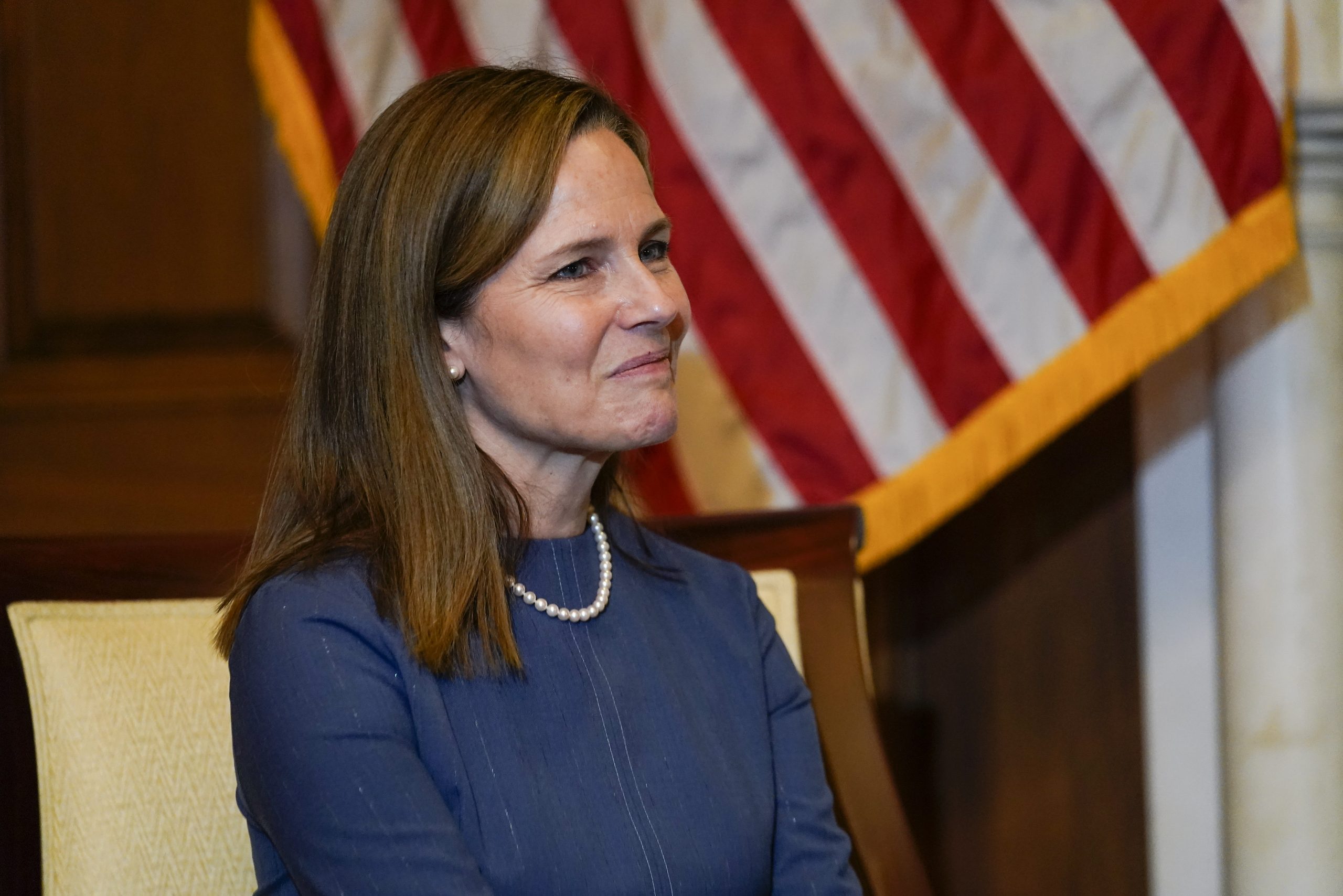 Barrett writes first majority opinion, in wildlife protection case