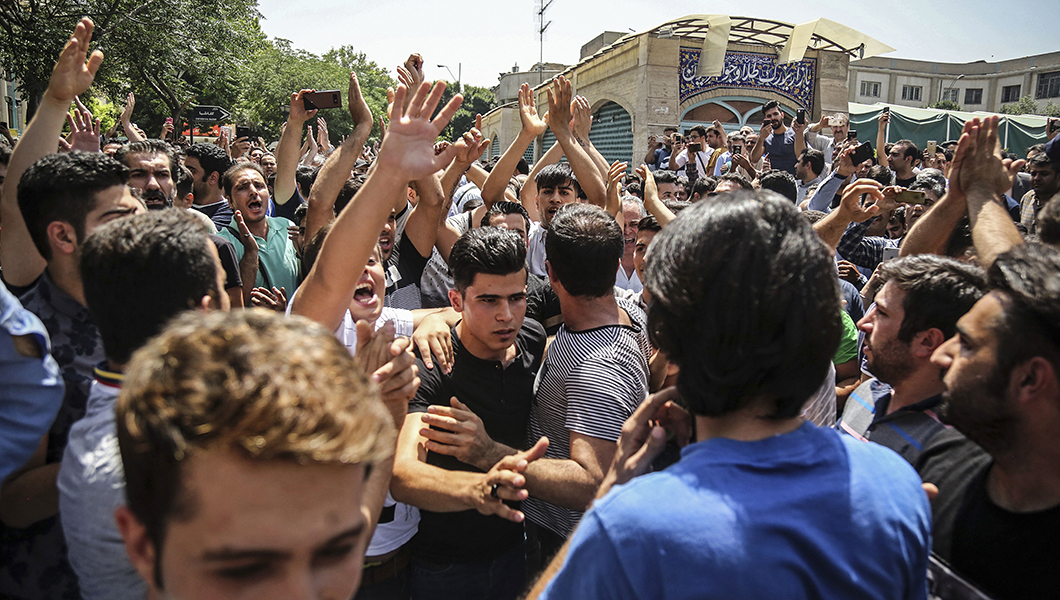In Iran, revolution is starting in the bazaar