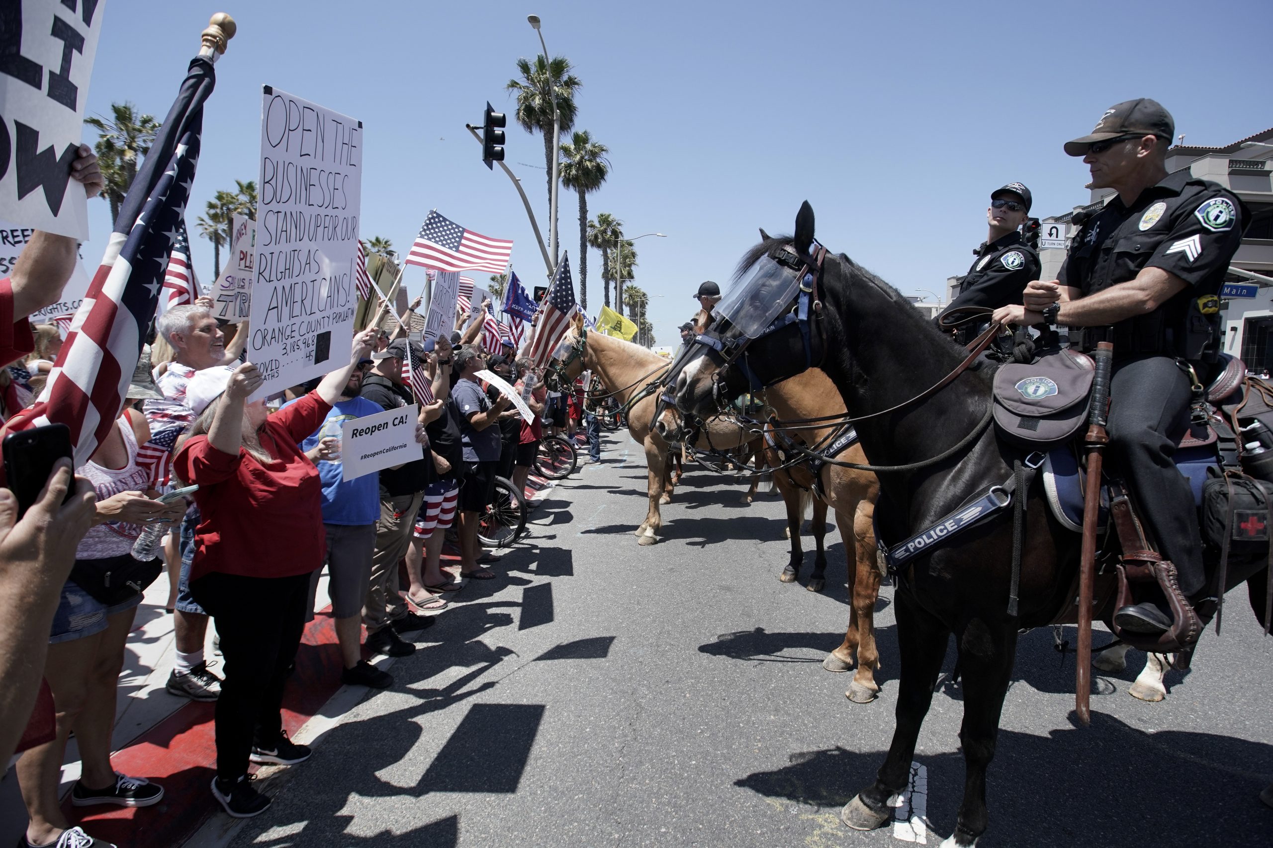 Coronavirus economic lockdown protesters are desperate, not racist