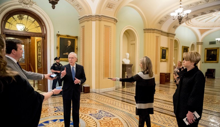 Republicans bash Democratic hypocrisy in filibuster fight