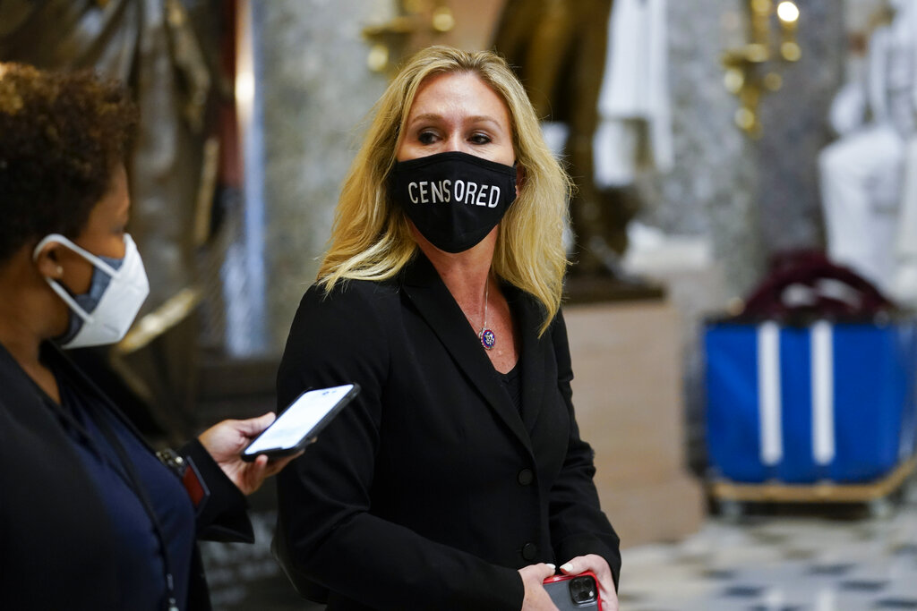 Facebook bans Marjorie Taylor Greene for 24 hours