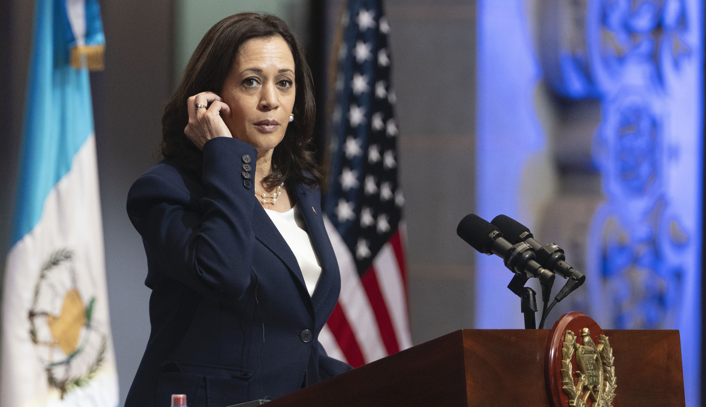 ‘She didn’t pitch a shutout’: Harris supporters acknowledge missteps but say vice president only partly to blame for rocky trip