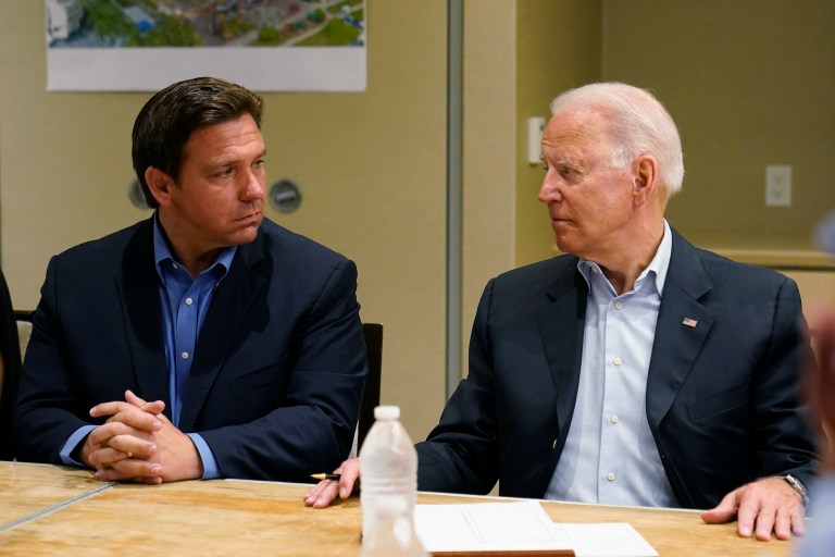 White House dodges questions on Biden-DeSantis call in wake of Hurricane Ian