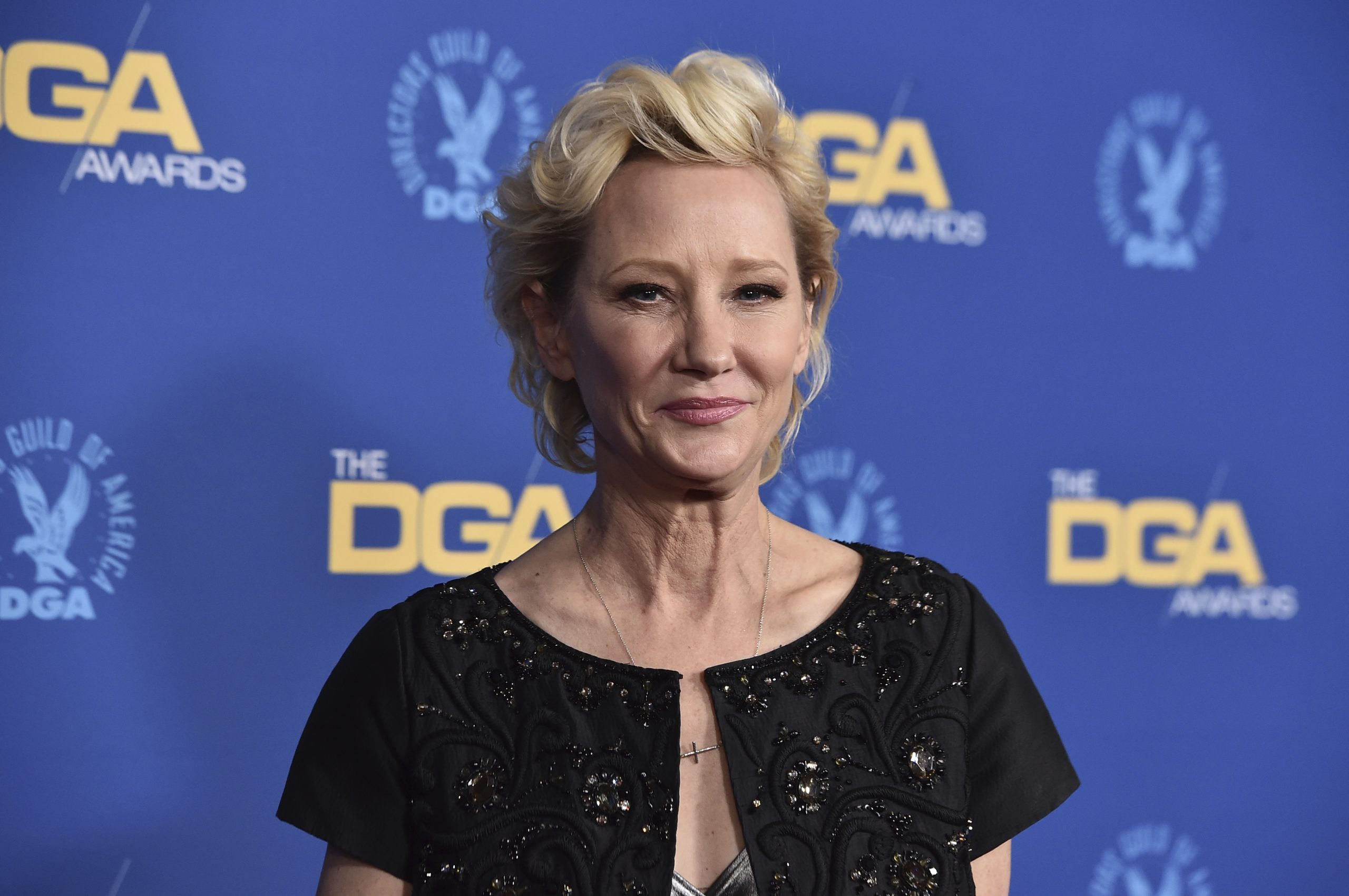 Actress Anne Heche hospitalized after car crash