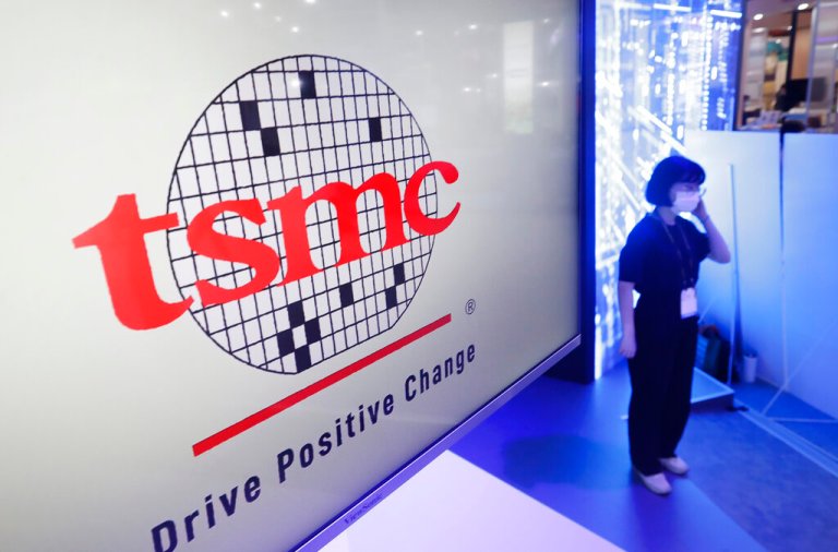TSMC logo.