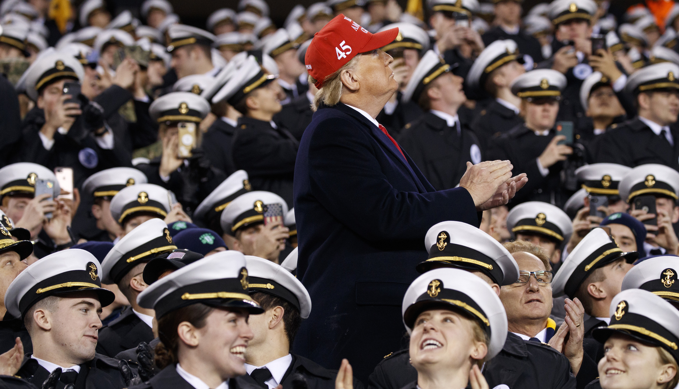 Military investigating ‘white power’ hand gestures by cadets at Army-Navy game