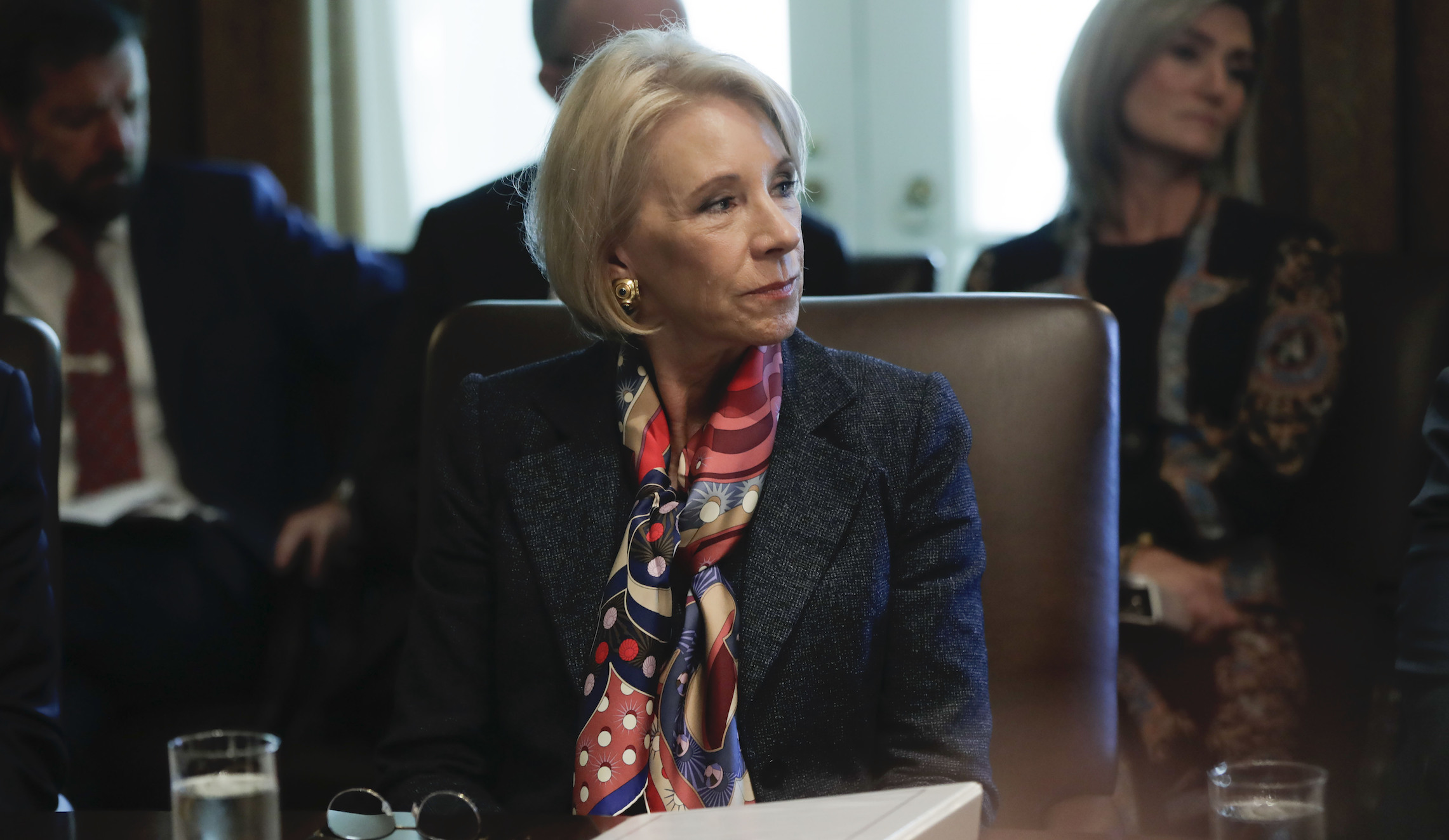 Can Betsy DeVos’s good work be saved from ‘the Blob?’