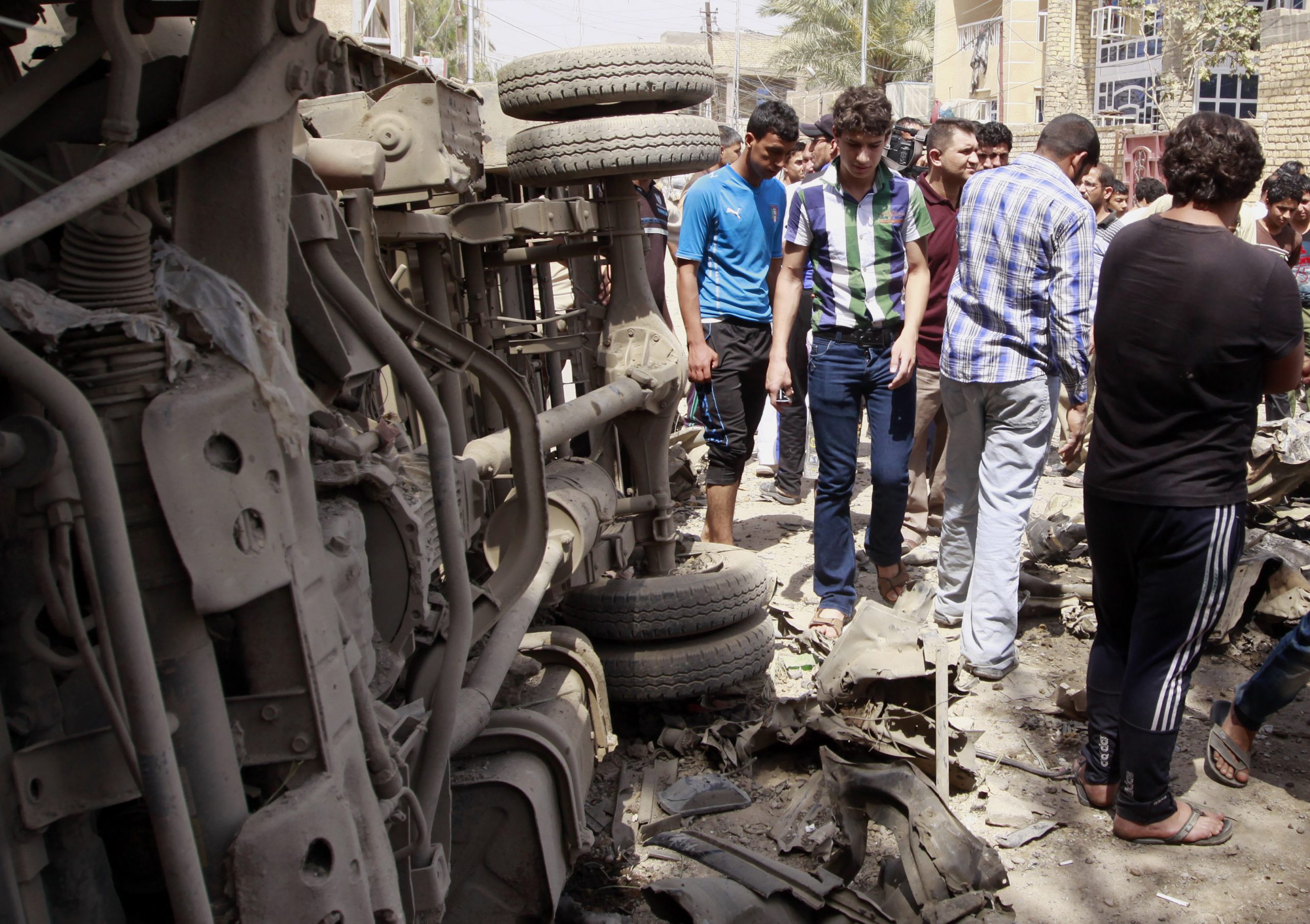 Iraq attacks kill 55 less than a week before vote