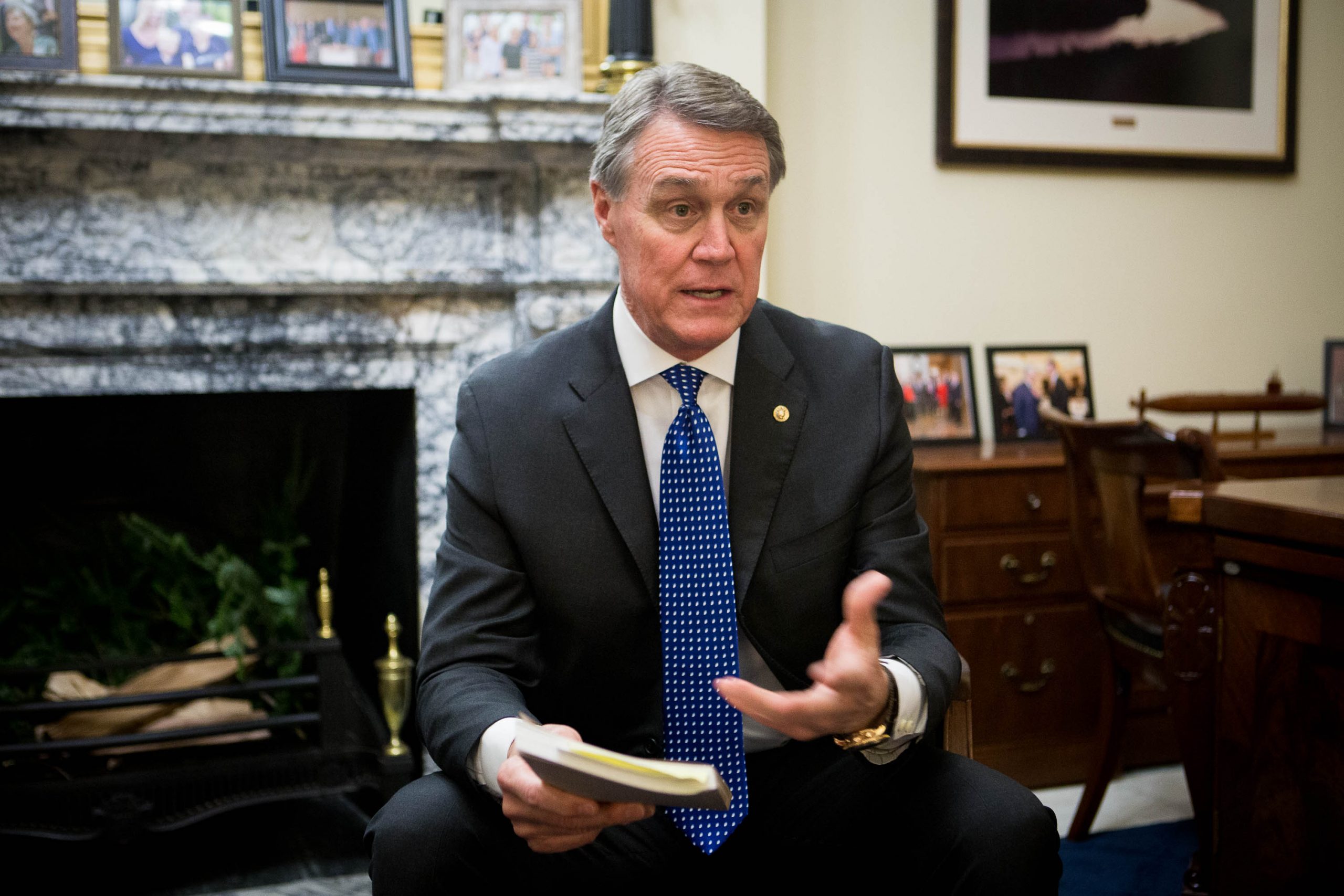 Perdue: ‘Shocking’ GOP CEOs would back Clinton over Trump