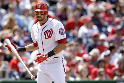 Jacquelyn Martin/Ap
Washington Nationals right fielder Michael Morse had five hits against the Mets, all to the right side.