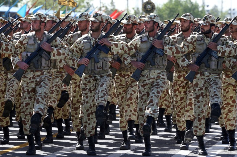Iran, a country surrounded by hostile neighbors, is wholly invested in ensuring its proxies in the Arab world are up and running. The U.S. and its Arab allies are devoting military and intelligence resources to weakening those same proxies. (AP Photo/Vahid Salemi)