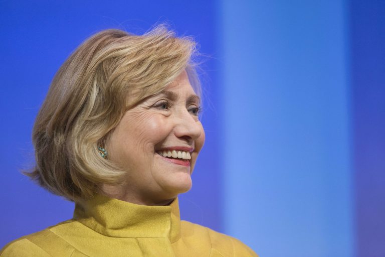 Hillary Clinton will headline a New York City fundraiser for Sen. Jeanne Shaheen. (AP Photo/Mark Lennihan)