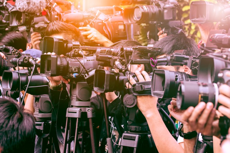 To my mind, the modern press conference is also something lacking a specific historical antecedent.
