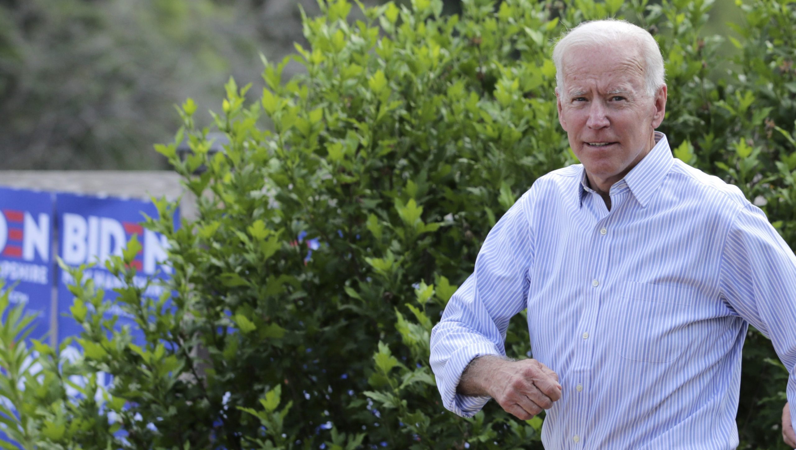Disappointed in their choices, desperate Democrats settle for Biden