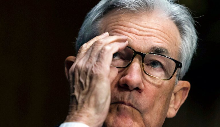 Federal Reserve Chairman Jerome Powell speaks at a meeting of the Economic Club of New York, Thursday, Oct. 19, 2023, in New York.