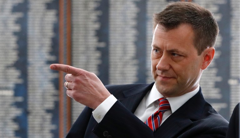 Peter Strzok.                                                                                                                                                                                         