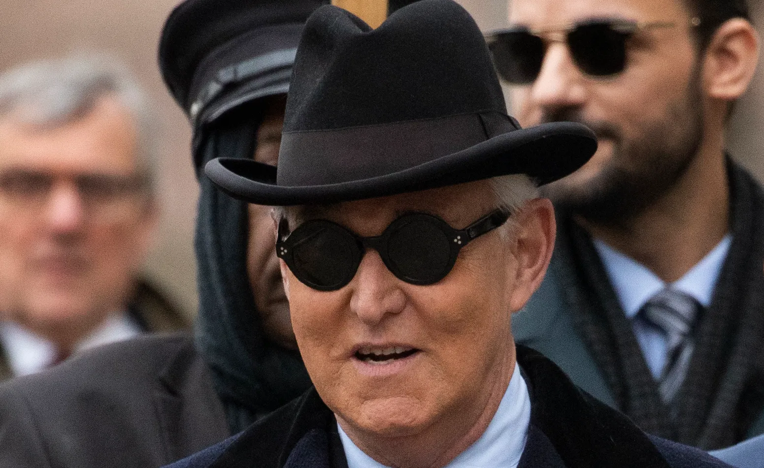Roger Stone thanks ‘God almighty’ after Trump pardon