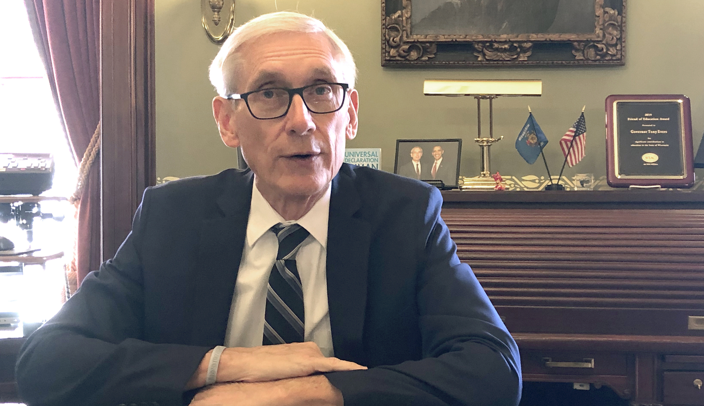 Gov. Evers to decide on Republican election reform package