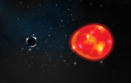 First image of a black hole reworked with artificial intelligence