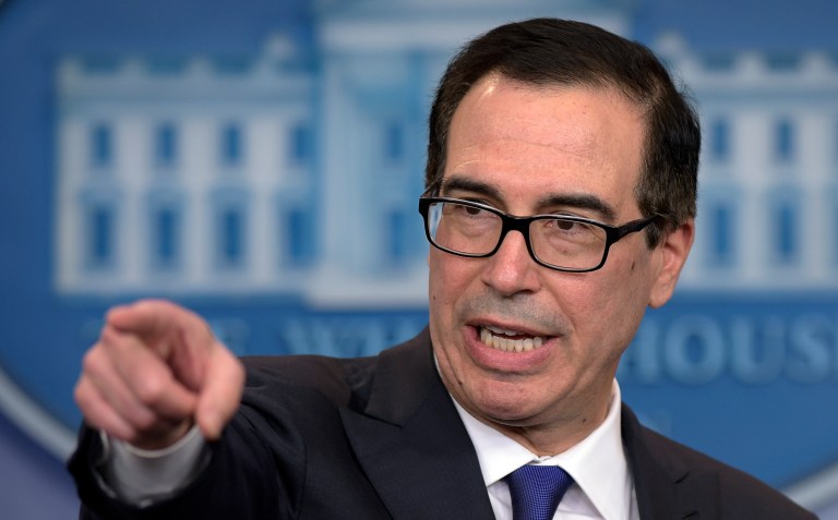 As long as he remains treasury secretary, Steven Mnuchin said he would 