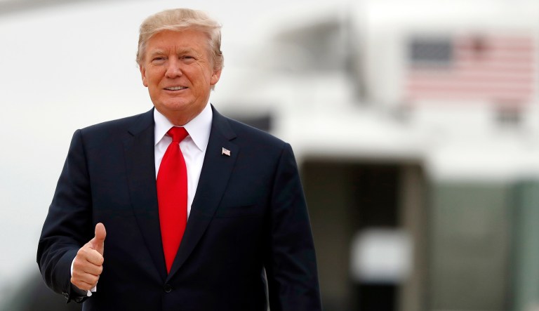It is unclear when exactly President Trump will sign the tax cuts into law but White House officials hope to cap off 2017 with a legislative victory this week that could overshadow the upheaval and controversy that marked much of their first year in power. (AP Photo/Alex Brandon)