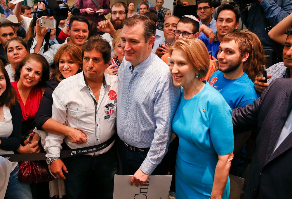 DNC mocks Cruz’s VP pick: Fiorina ‘best known for almost shutting down’ HP
