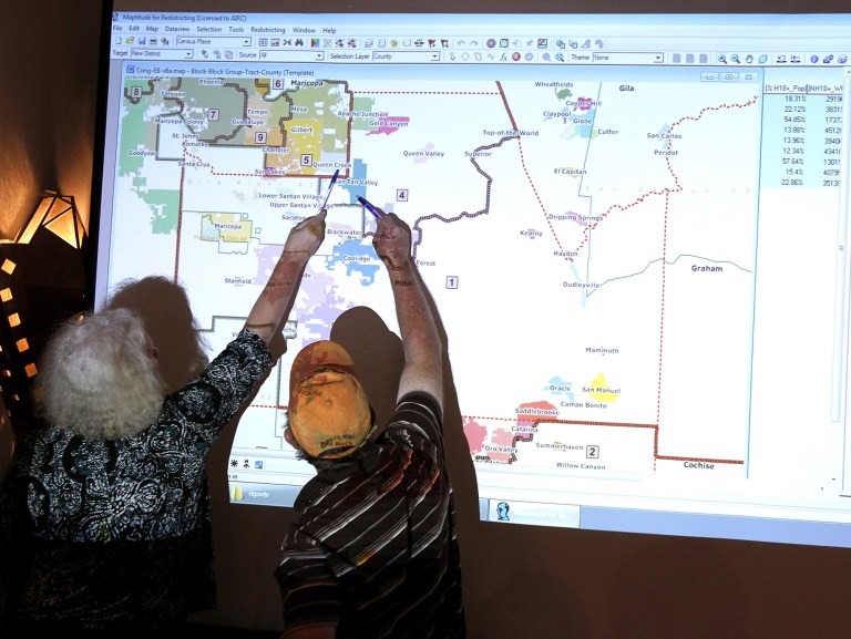The Supreme Court ruled Monday that states can count everyone, not just eligible voters, in drawing voting districts. (AP Photo/Ross D. Franklin, File)