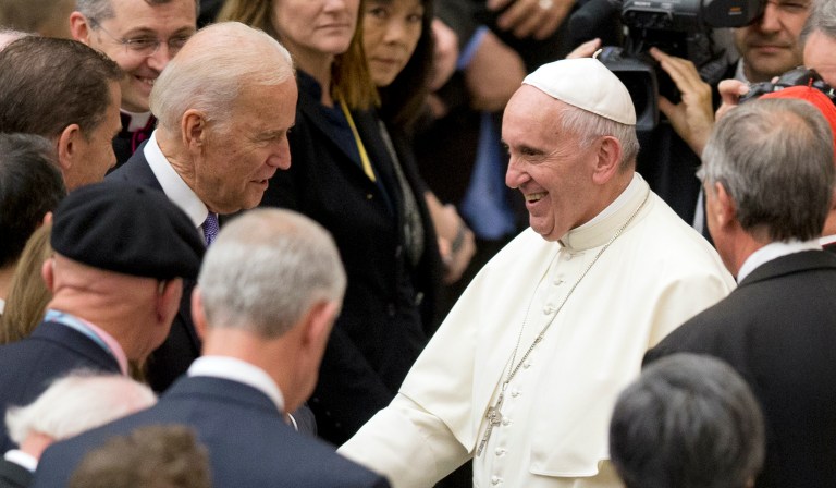 VIDEO: Biden visits the Pope and tells him, ‘Next time you have to buy the drinks’