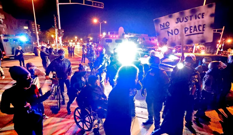 Wisconsin city rattled by riots following decision not to charge officer involved in shooting of 17-year-old