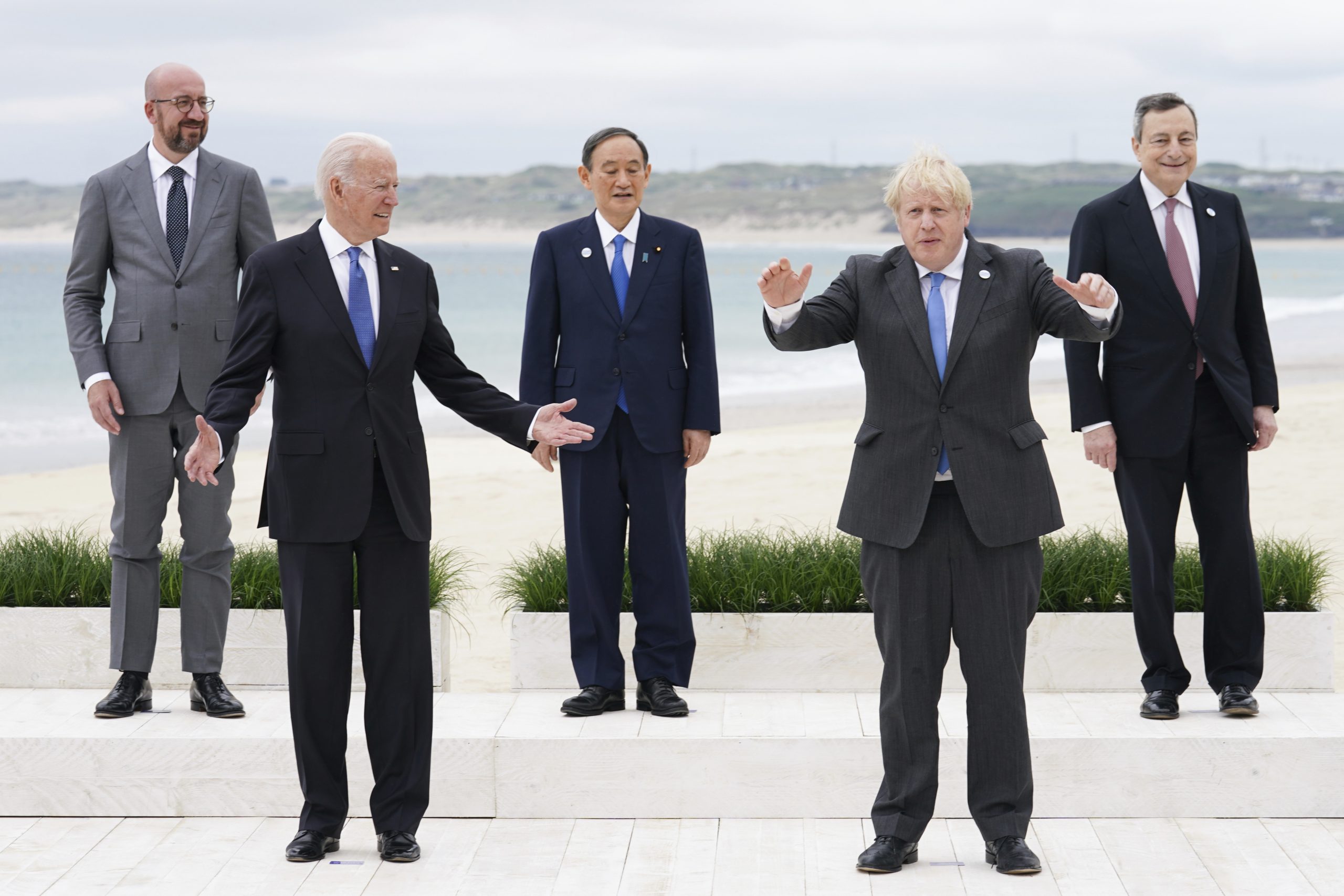 Biden’s most awkward G-7 moments