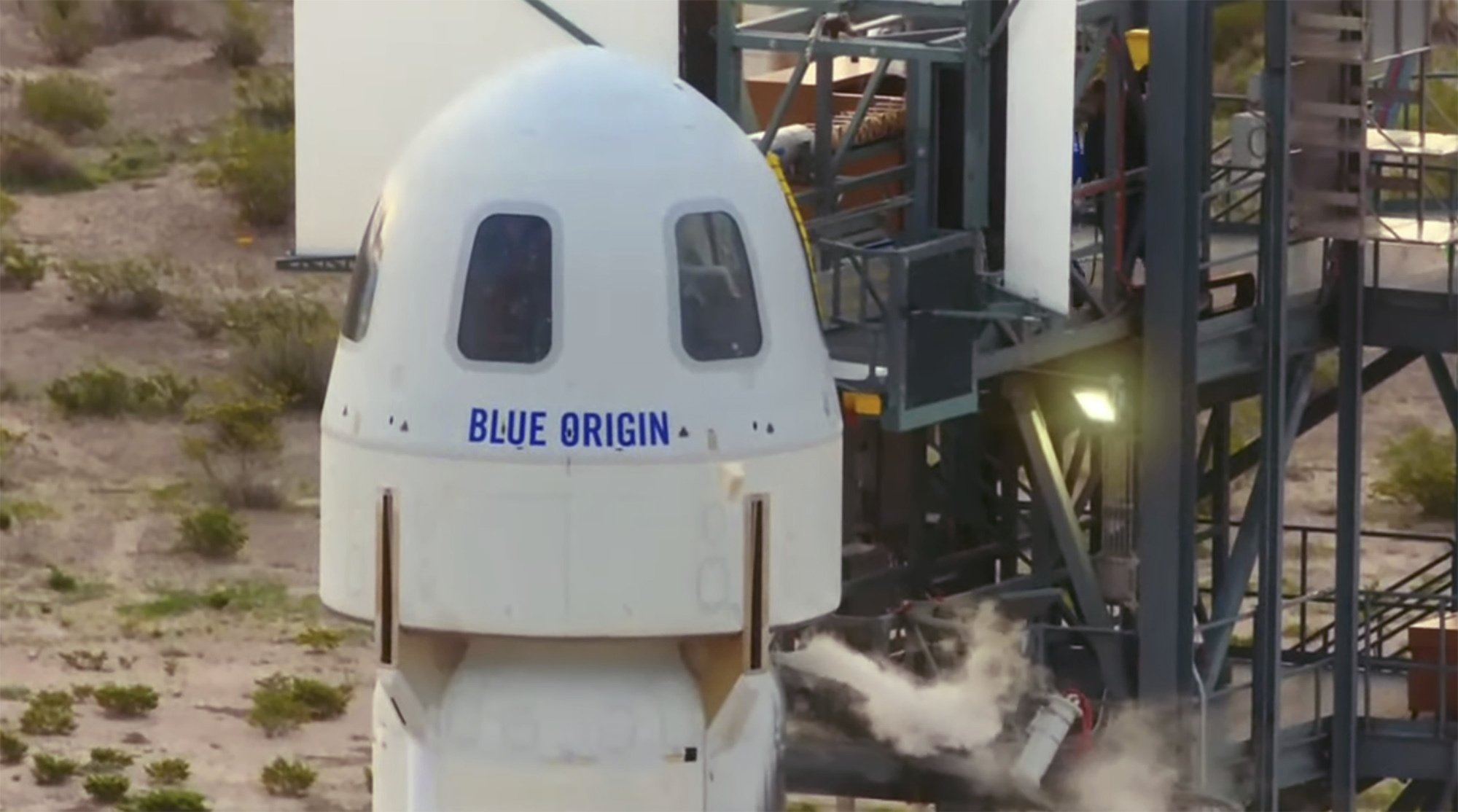 Amazon founder Jeff Bezos makes it to space, lands safely