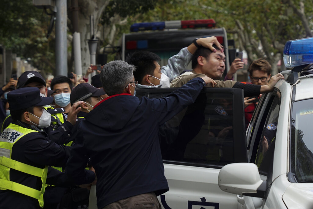 China ‘zero-COVID’ policies spark mass protests