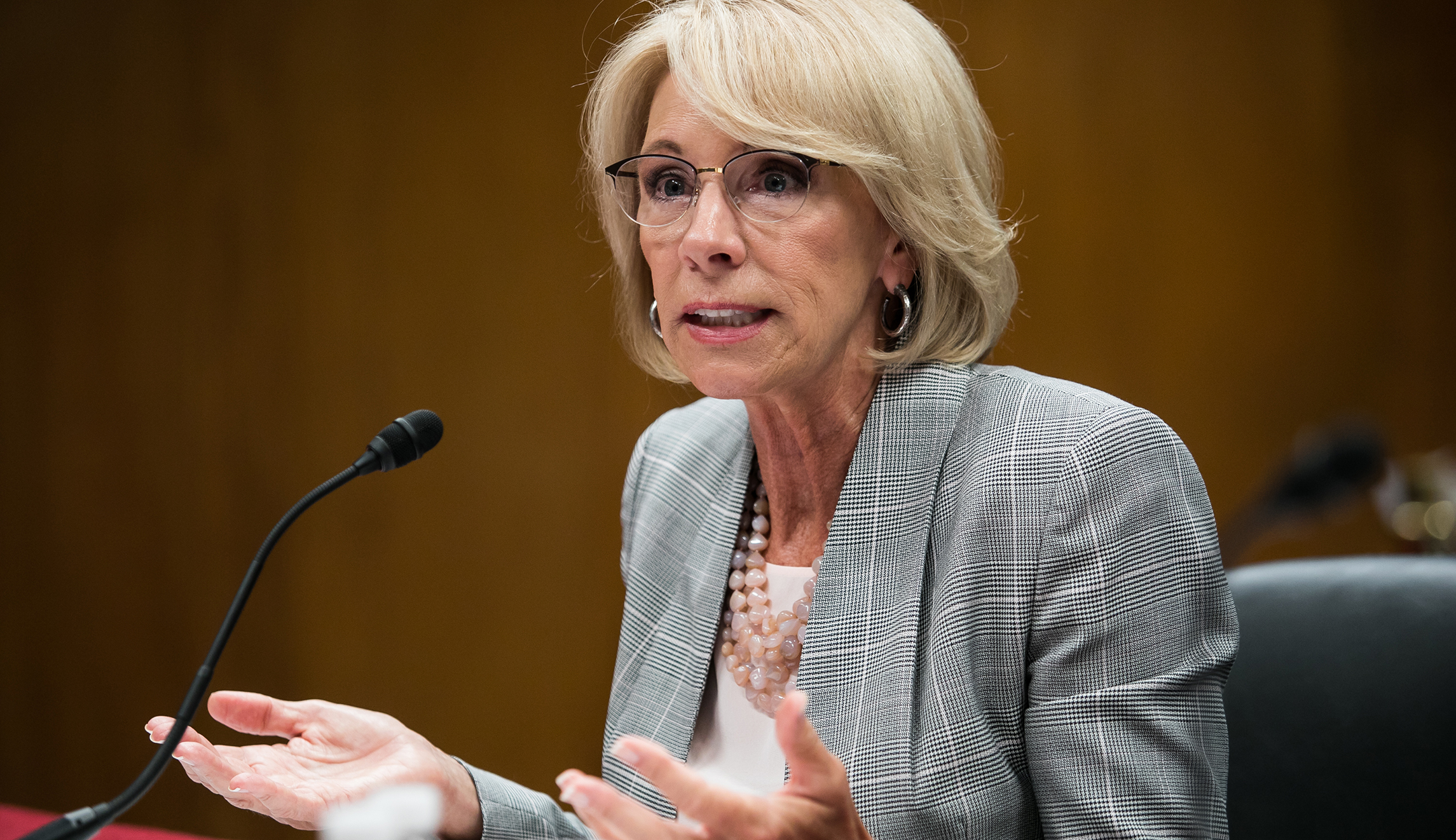 Betsy DeVos resigns as education secretary