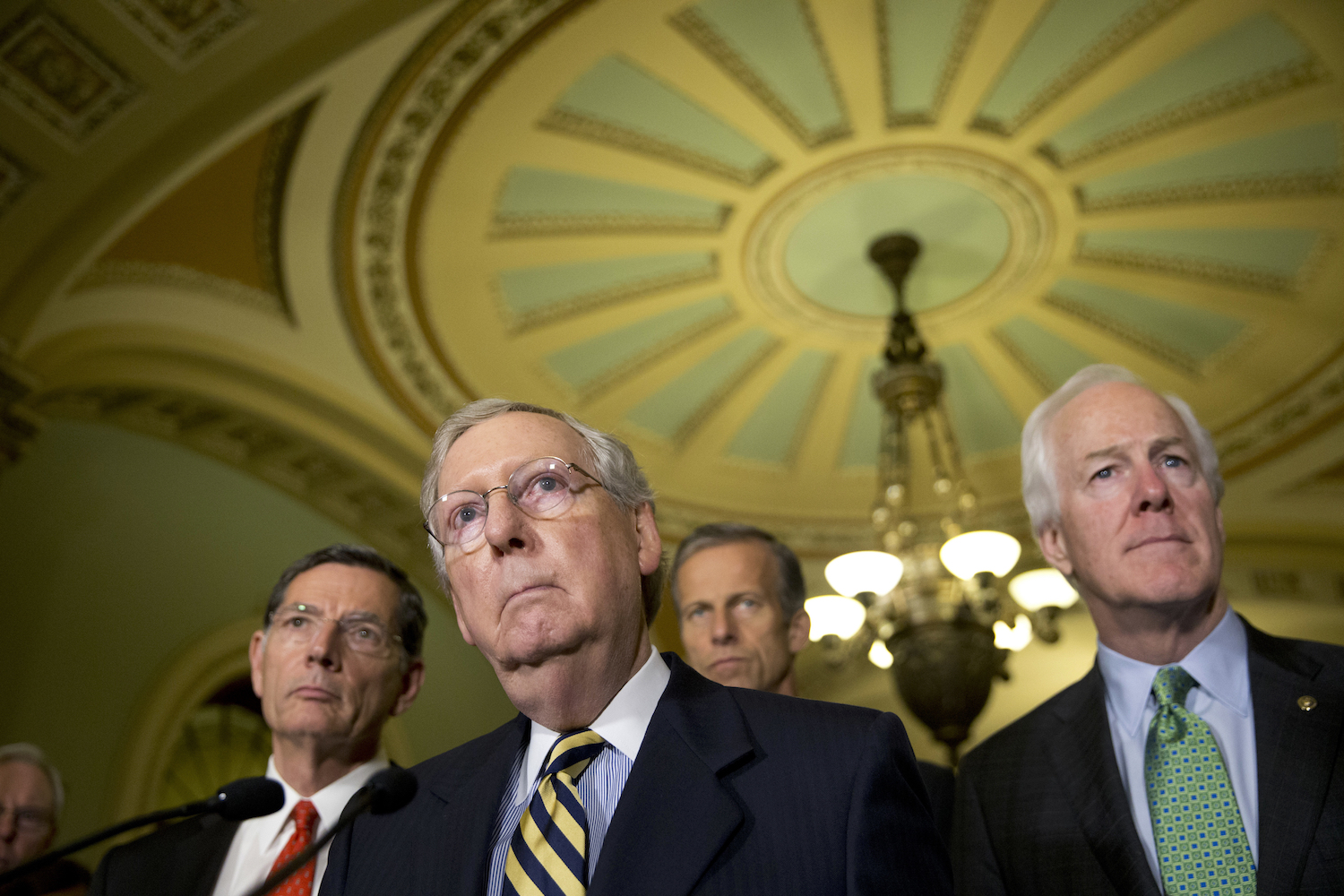 Senate GOP sets spending bill vote for next week