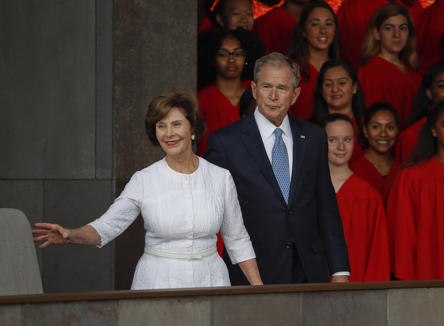 George W. Bush chooses his final resting place