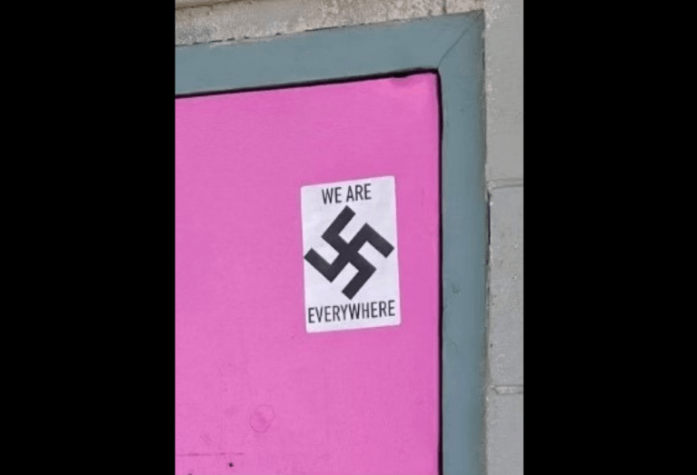 Swastika stickers placed on Alaska Jewish Museum and gay bar, police say