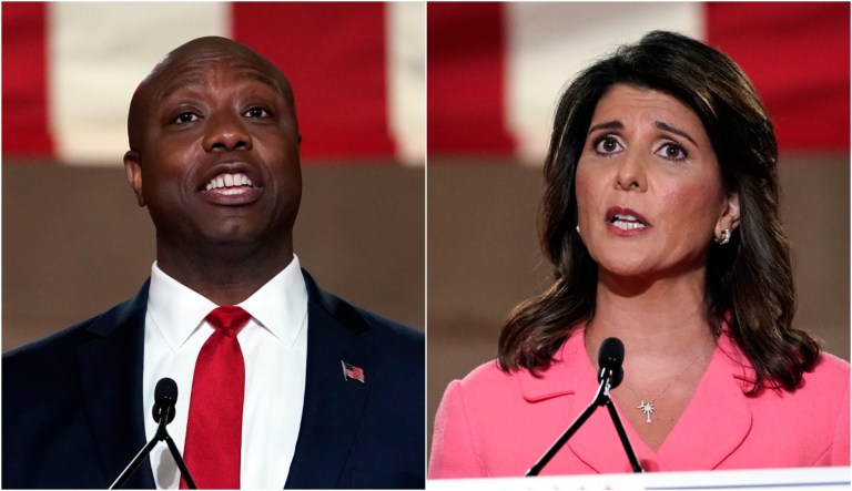 Tim Scott, Nikki Haley.