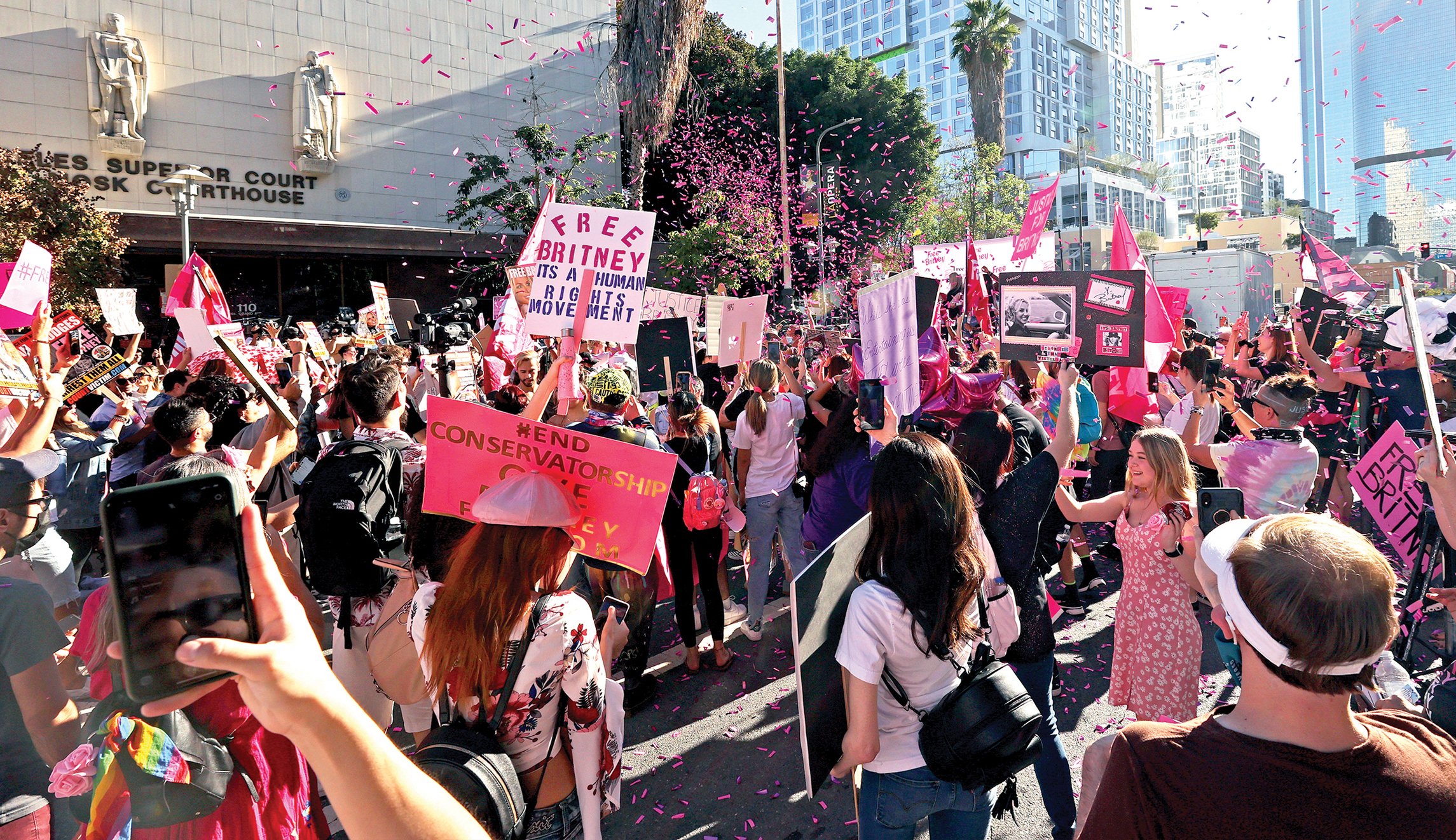 Britney is free