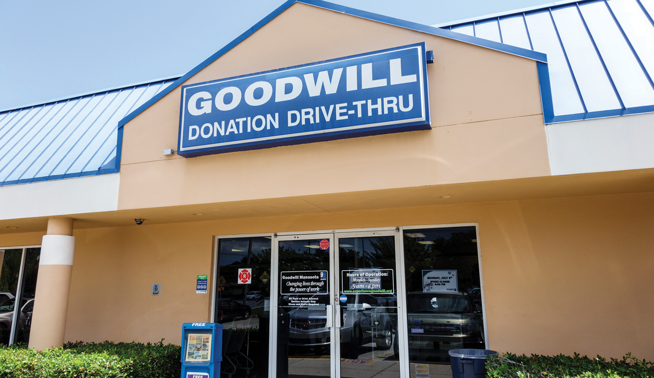 When Goodwill overflows