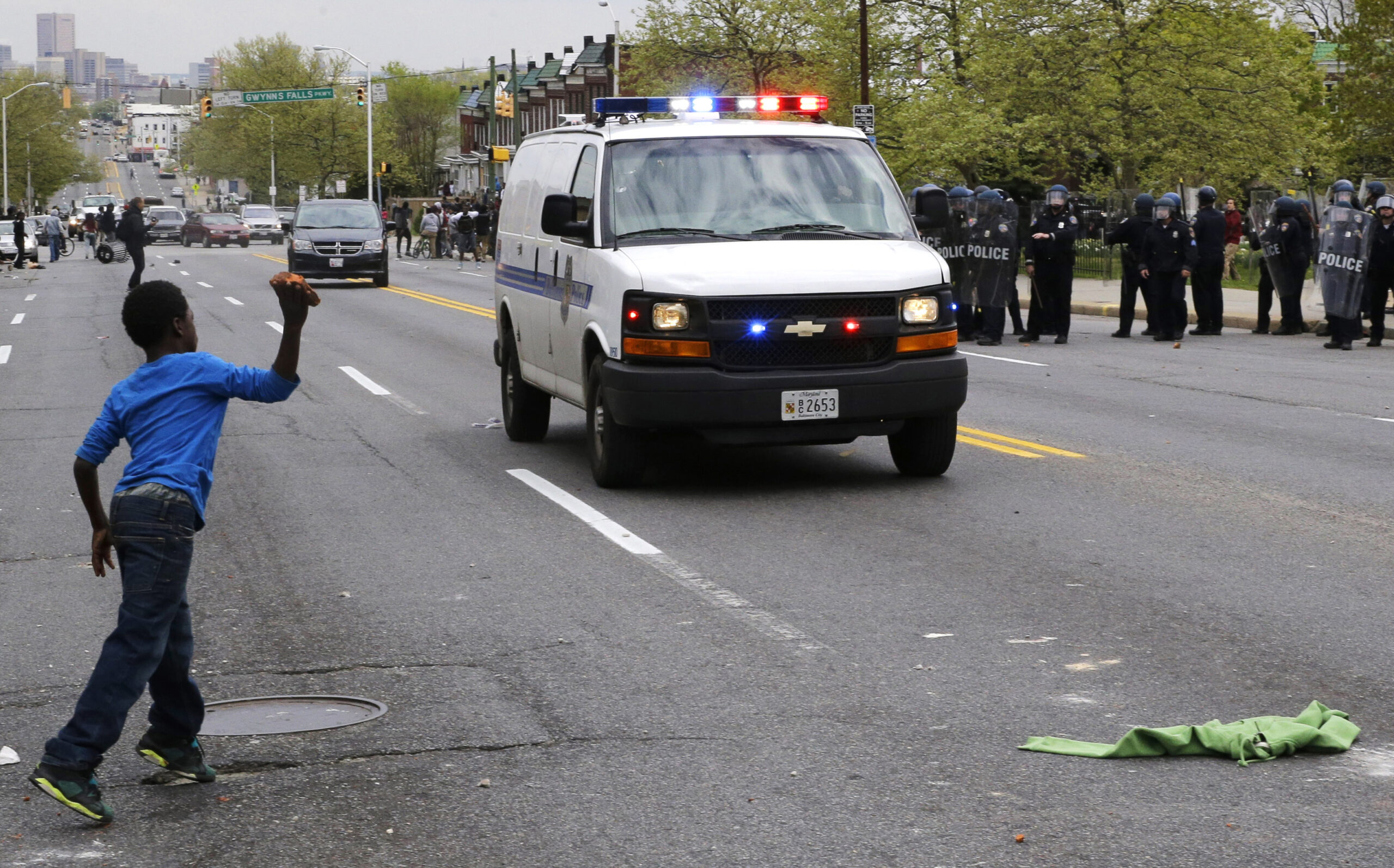 Violence escalates in Baltimore